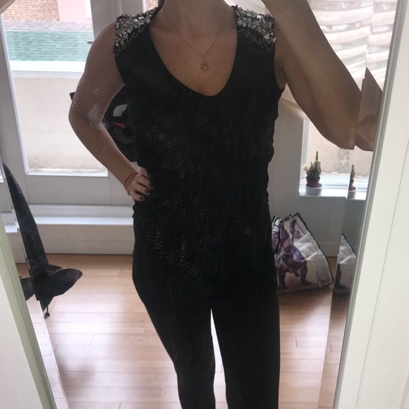 Vintage Digs Swarovski Crystal Encrusted T shirt - Picture 6 of 8